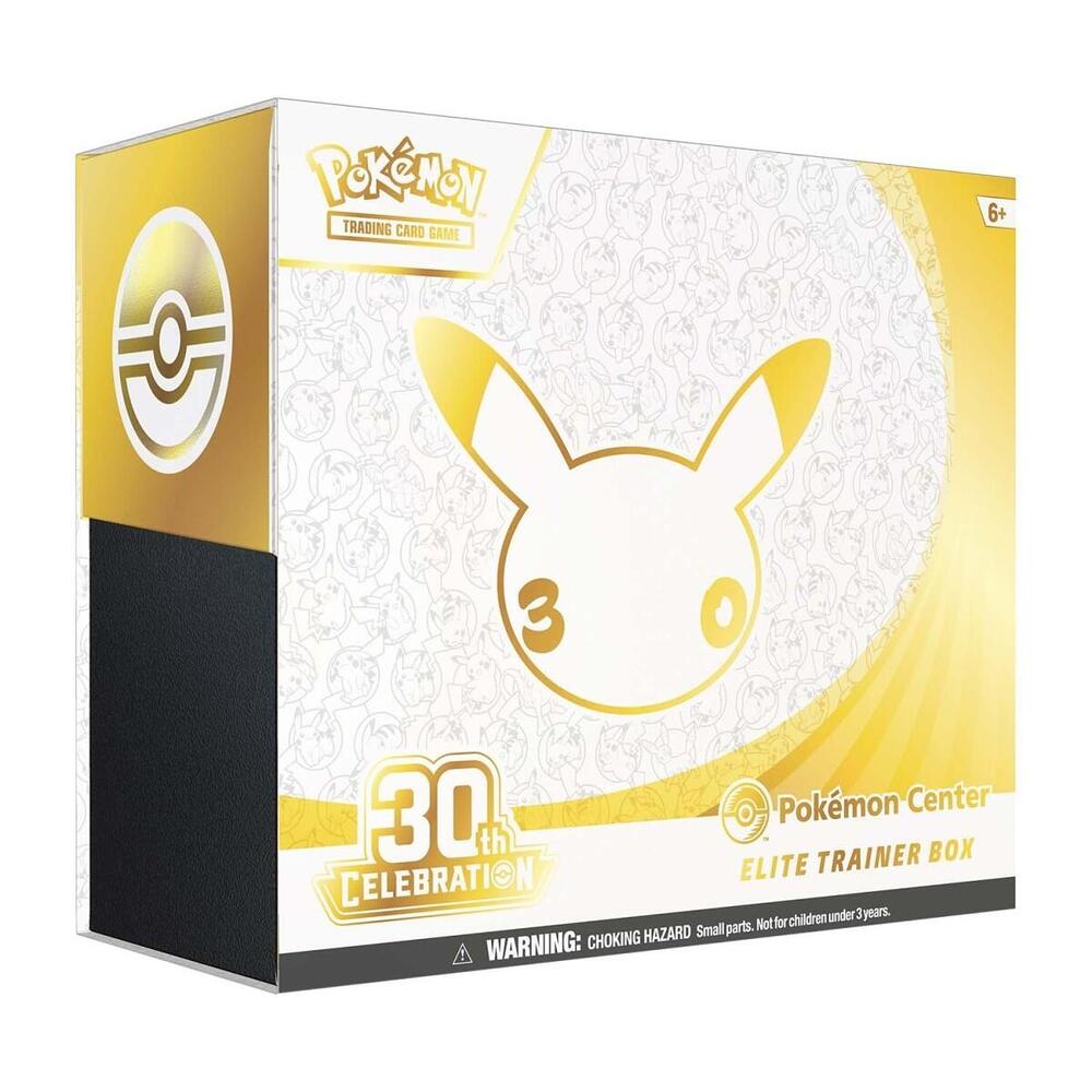 Pokémon TCG: 30th Anniversary POKEMON CENTER EXCLUSIVE Elite Trainer Box — Preorder (September Release)